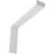 Ekena Millwork Steel Truss Shelf Bracket, Hammered White 2"W x 12"D x 7 3/4"H BKTM02X12X07TSHWH - alternate 1